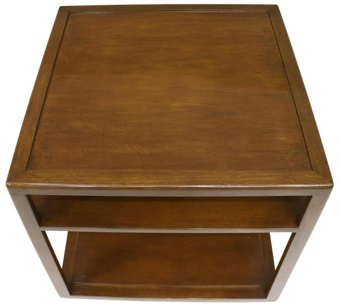 American Edward Wormley Midcentury Two Level End Table for Dunbar For Sale