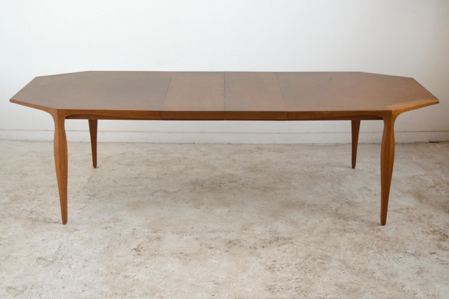 Bleached Edward Wormley Model 5900 Dining Table by Dunbar