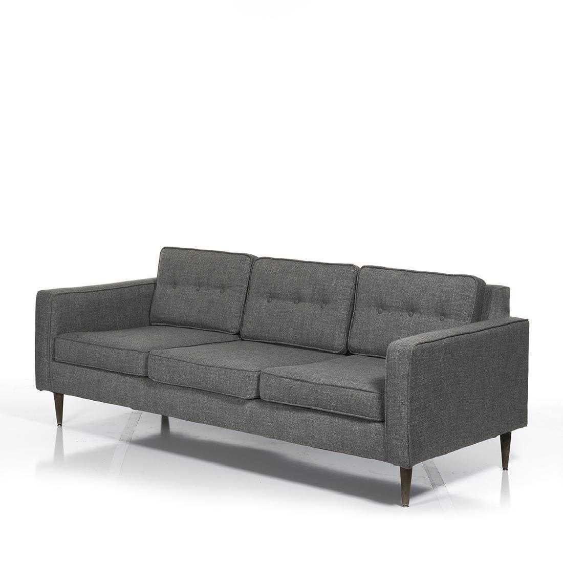 Modernist sofa, 1960s.
Condition
Newly upholstered.
Dimension:
80 x 30 x 33 in.