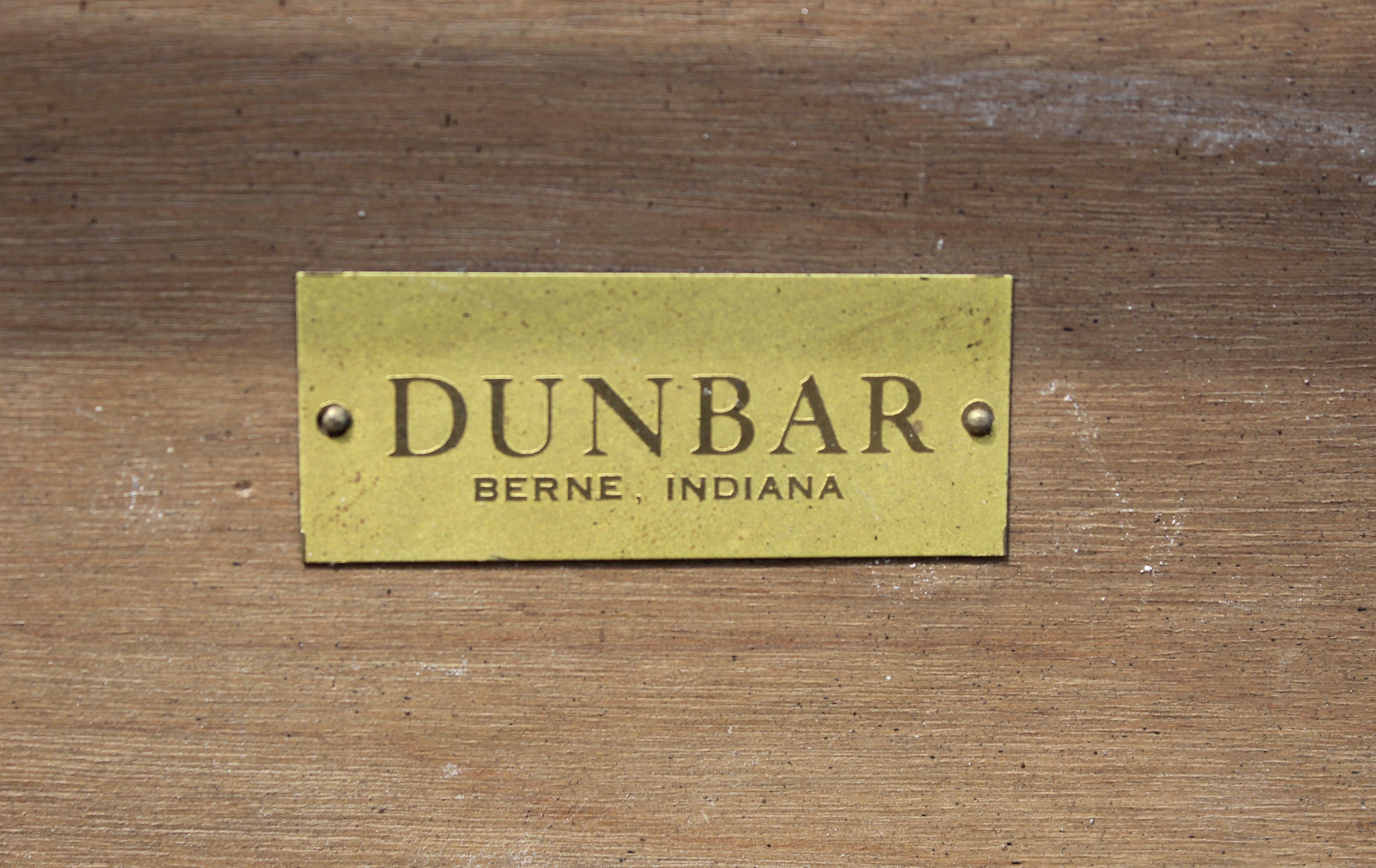 Edward Wormley Modern Rectangular Dunbar Coffee Table Brass Accents 2