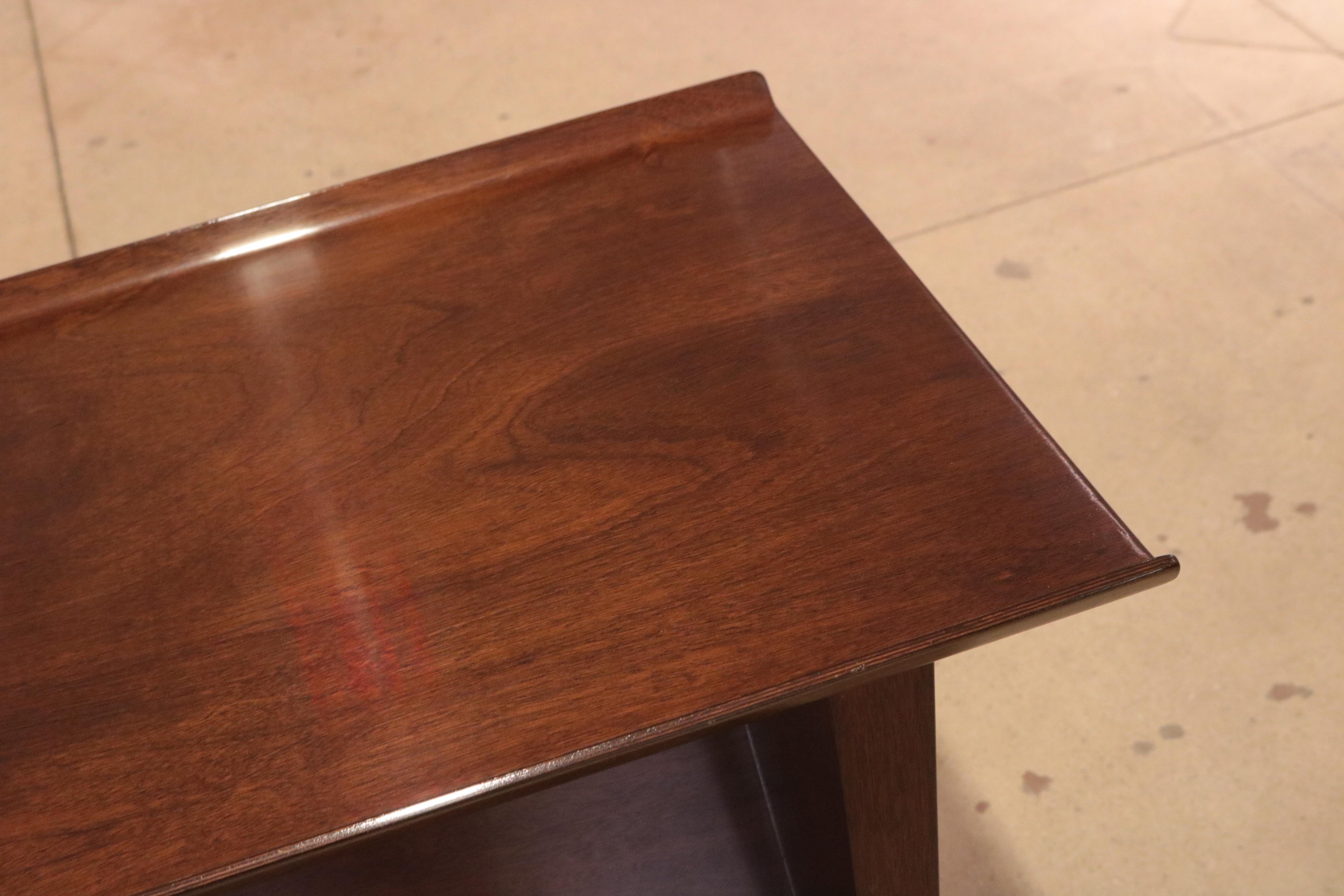 American Edward Wormley Modernist Magazine Table For Sale