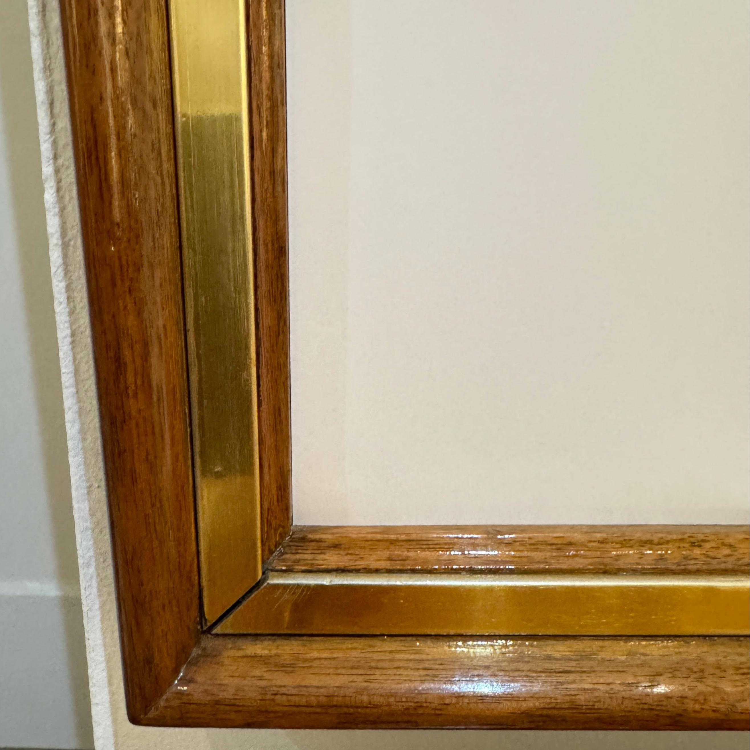 Modernistischer Wandspiegel von Edward Wormley im Angebot 1
