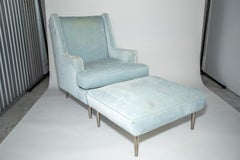 Edward Wormley Mr. lounge Chair and Ottoman