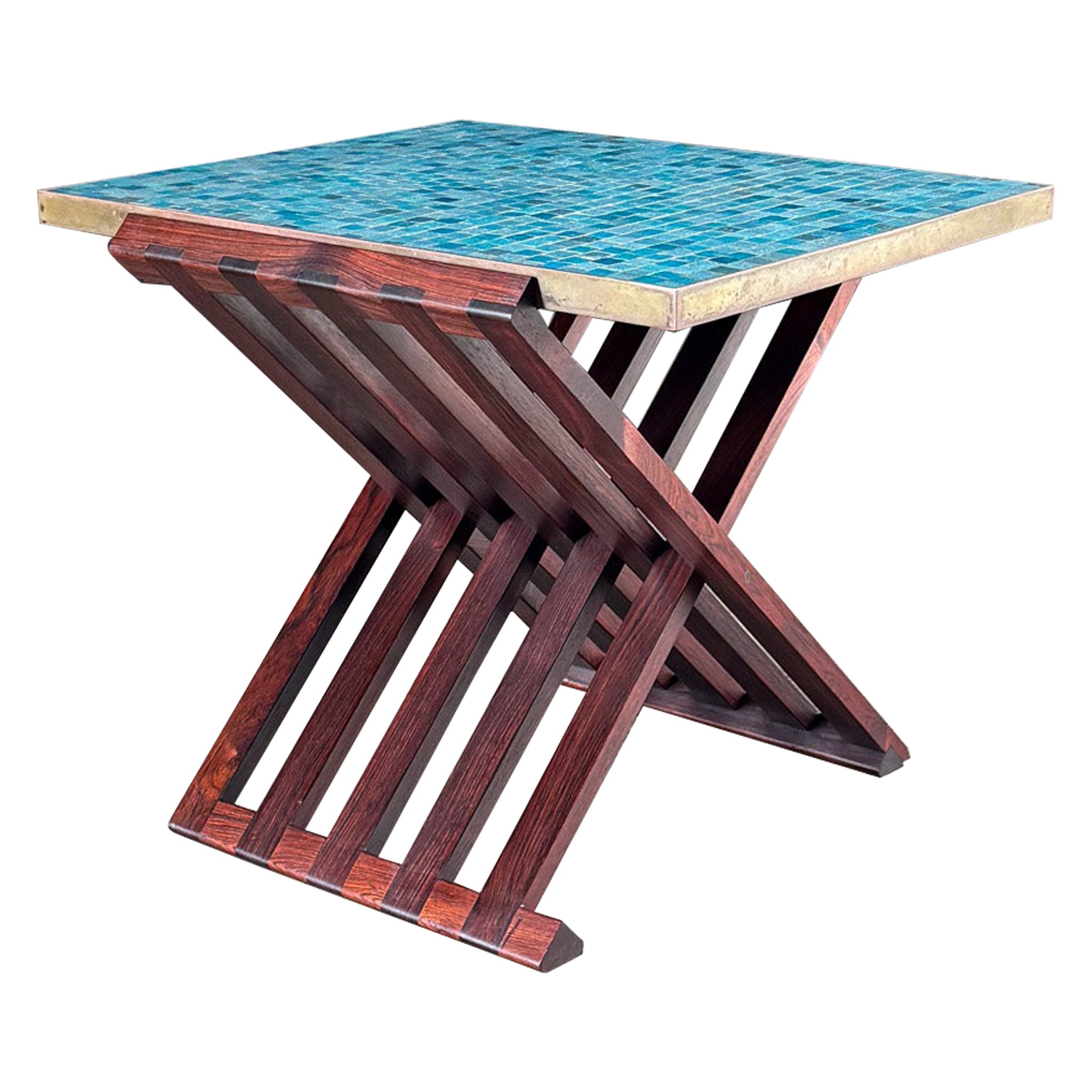 Edward Wormley Murano Tile Occasional Table for Dunbar, c.1955