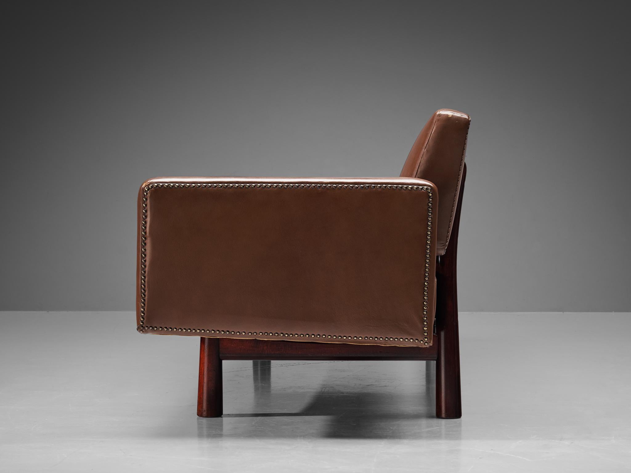 Edward Wormley 'New York' Sofa  (Metall) im Angebot