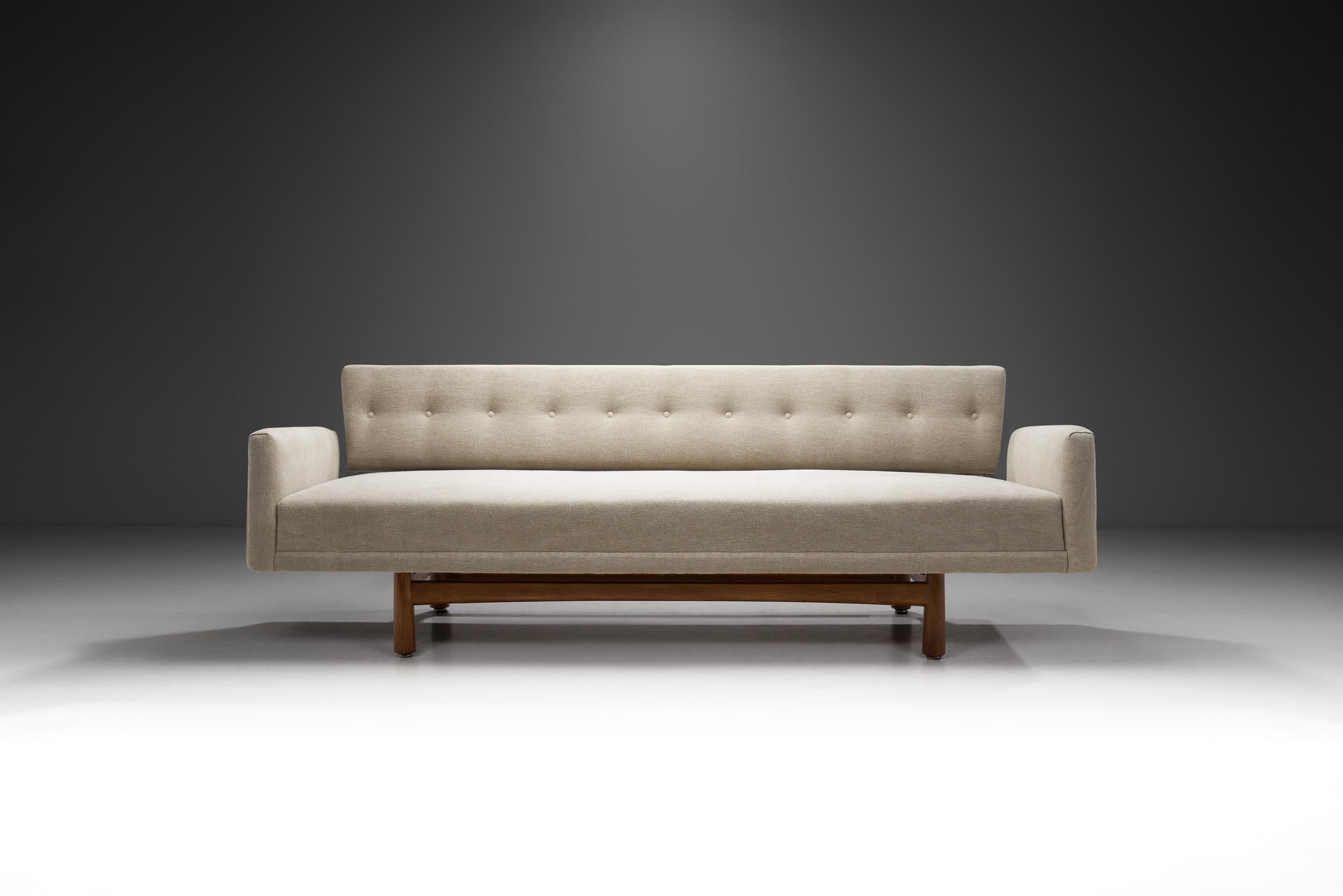 Edward Wormley „New York“ Sofa Version 5316 für DUX, Schweden 1950er Jahre (Moderne der Mitte des Jahrhunderts) im Angebot