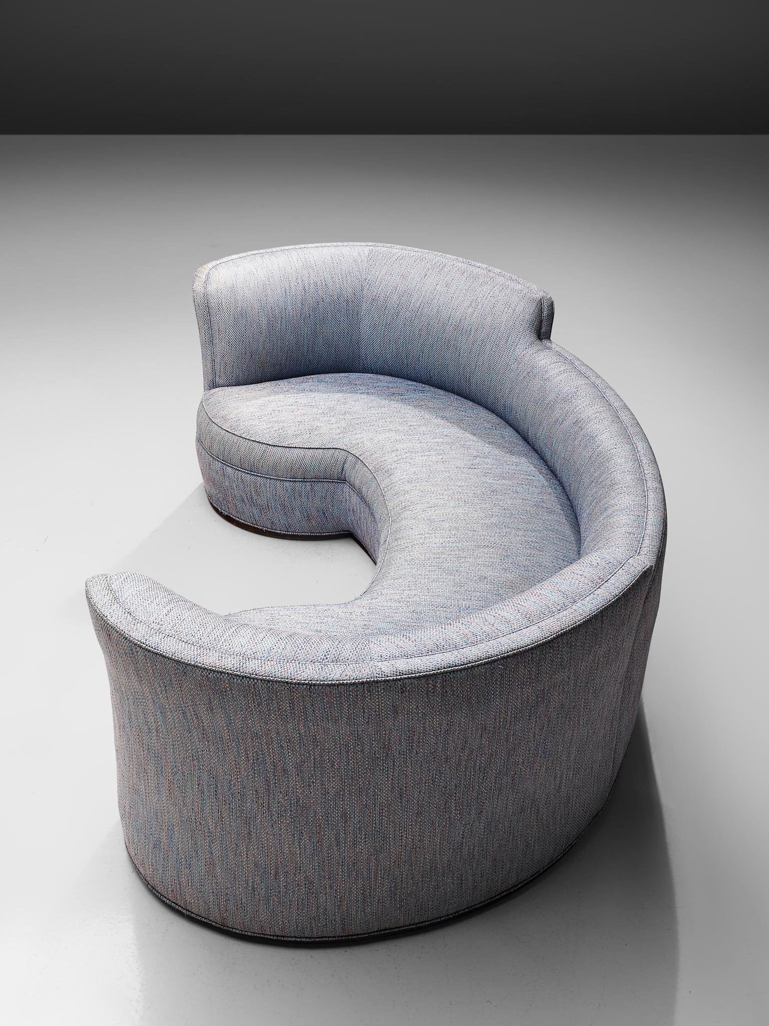 Fabric Edward Wormley 'Oasis' Sofa Model 5200