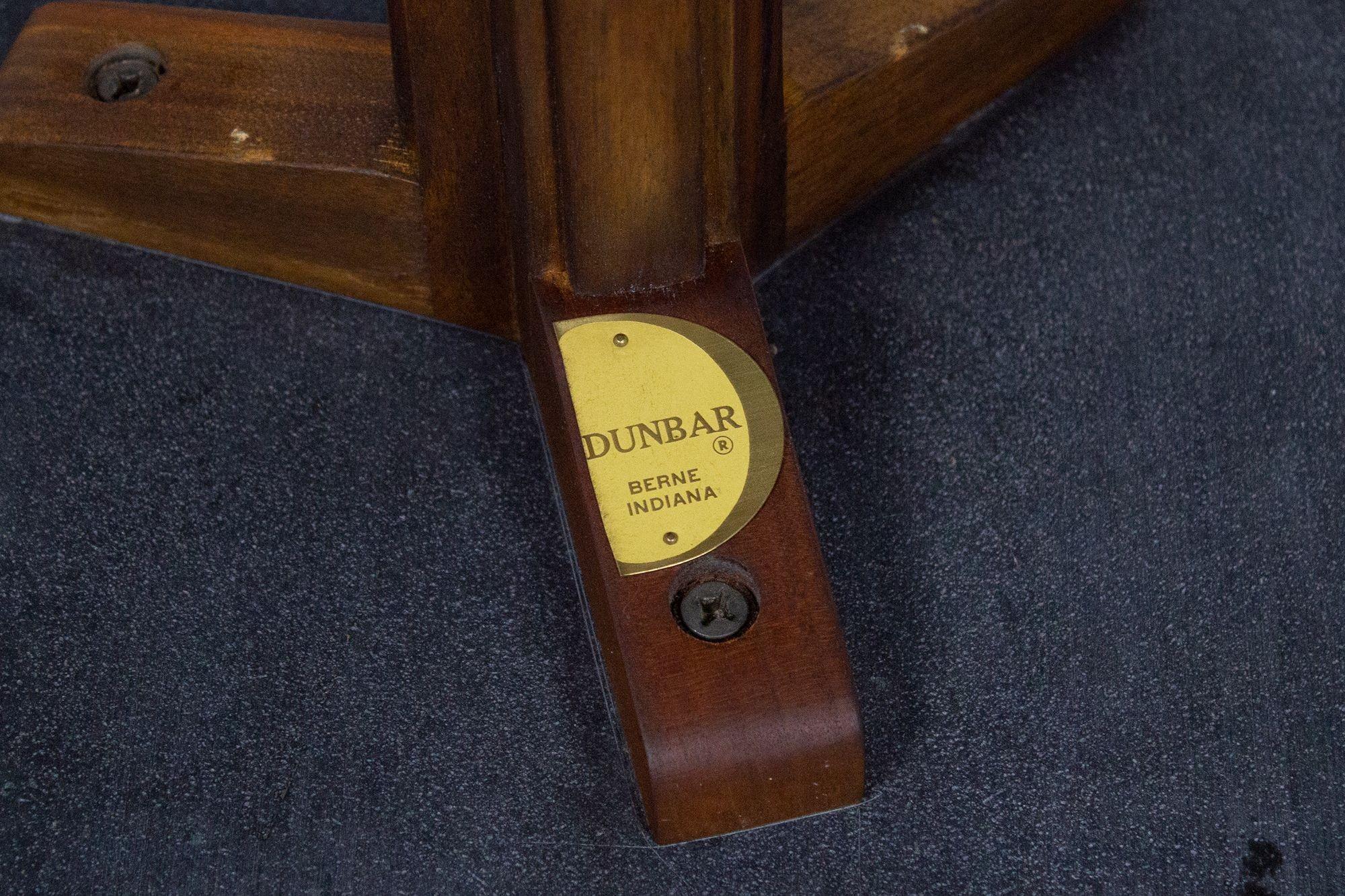 20th Century Edward Wormley Occasional Tables for Dunbar Janus Series Slate & Mahogany Pair