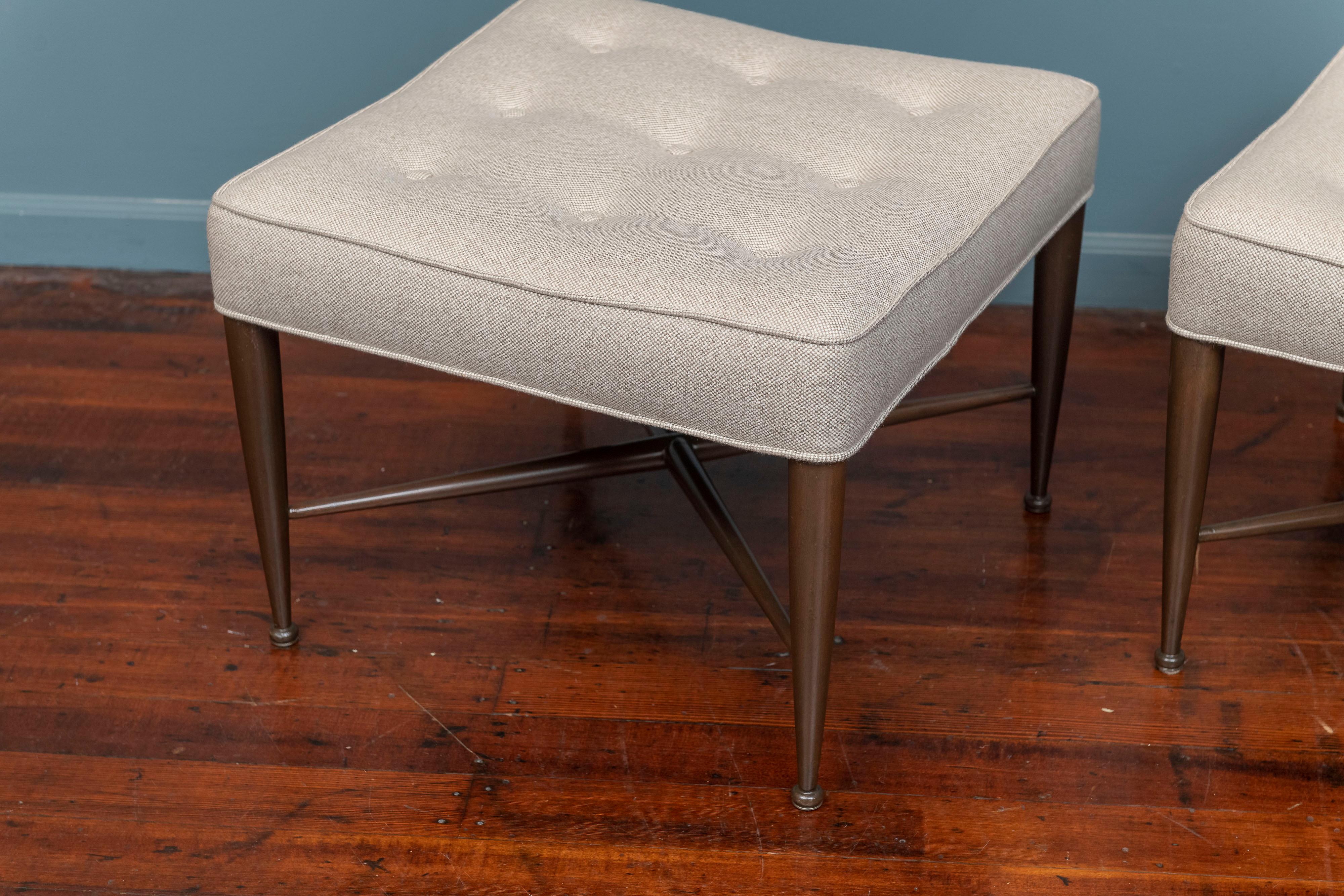 Edward Wormley Ottoman for Dunbar In Good Condition For Sale In San Francisco, CA