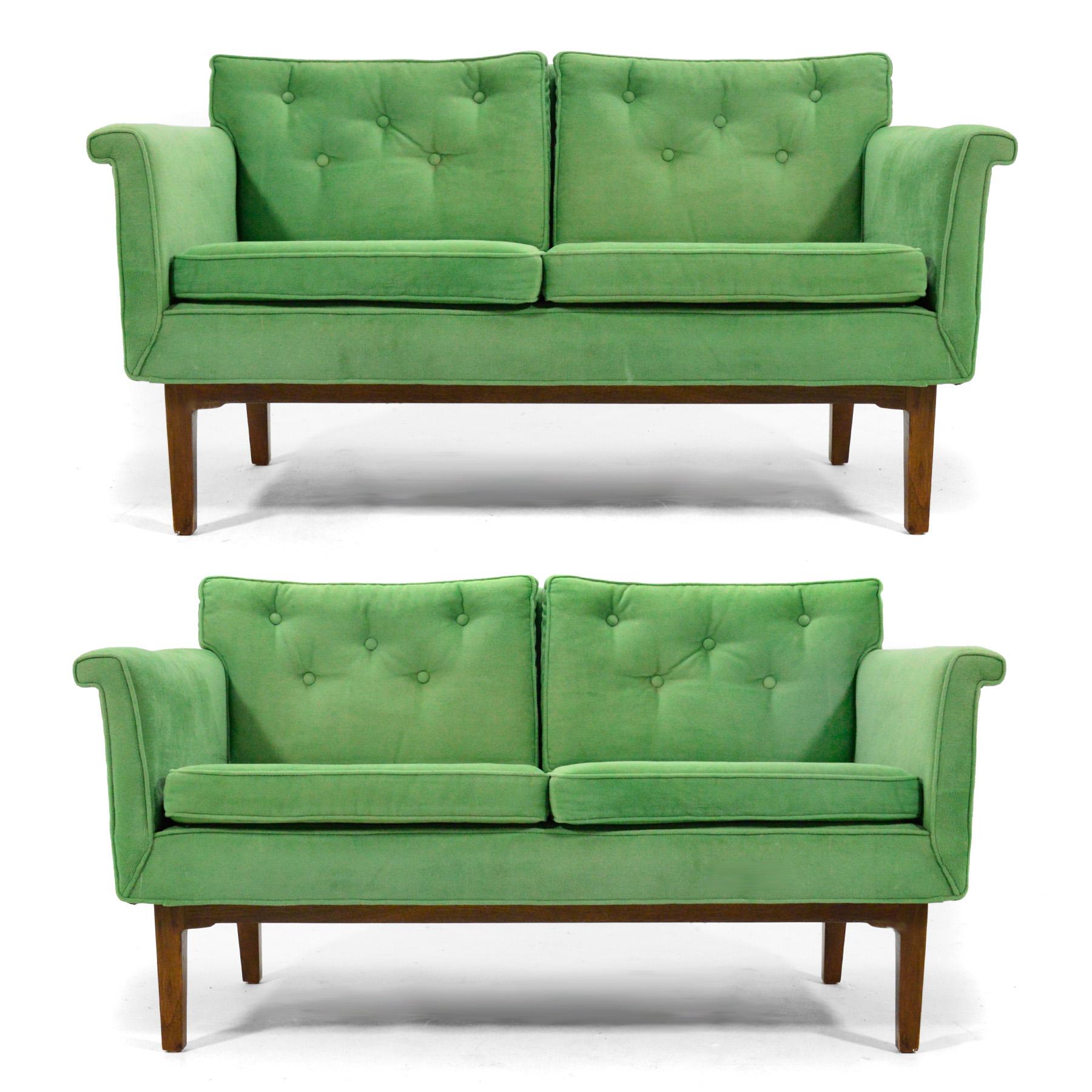Edward Wormley Pair of Lounge Chairs by Dunbar 3