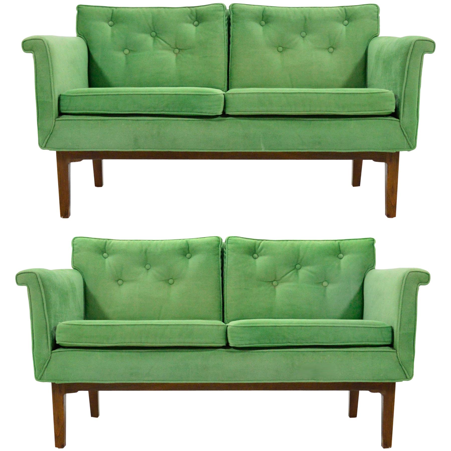 Edward Wormley Pair of Sofas / Settees For Sale