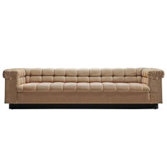 Edward Wormley 'Party' Sofa in Beige Fabric