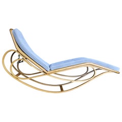 Chaise longue à bascule d'Edward Wormley pour Dunbar, vers 1955