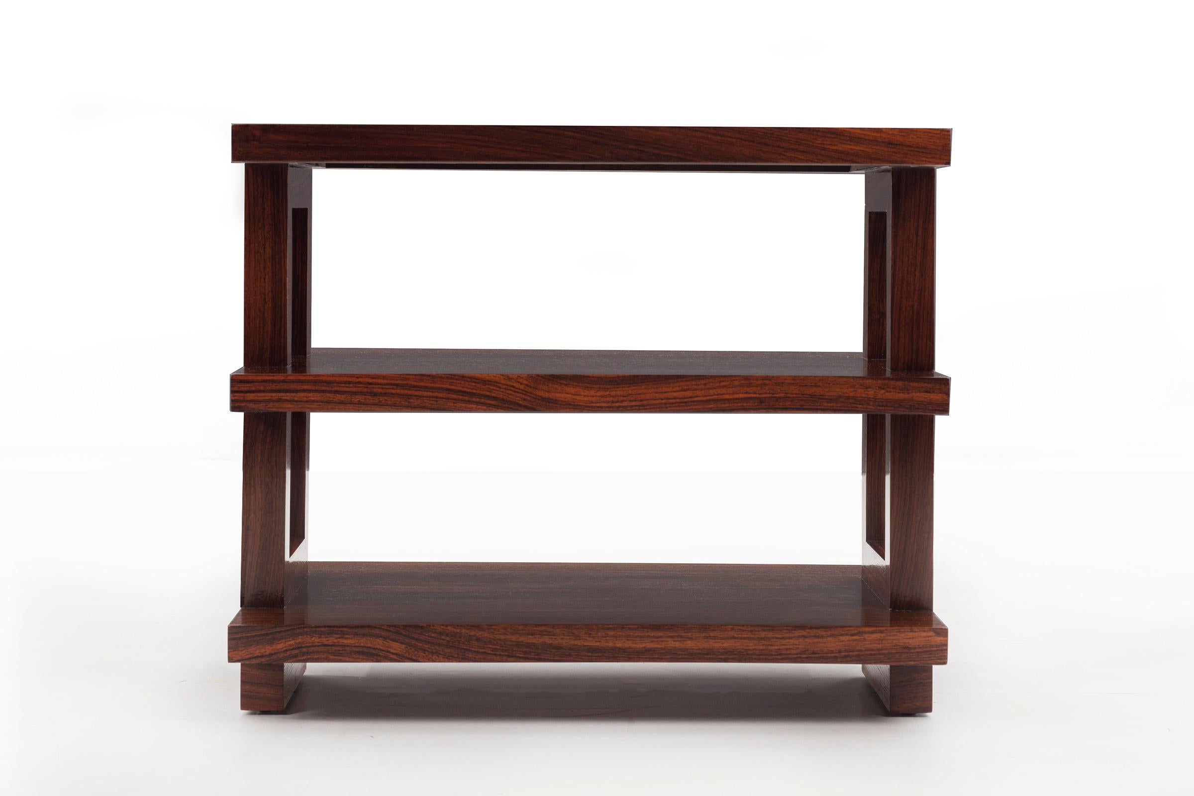 Mid-20th Century Edward Wormley Rosewood Tri-Tier Side Tables