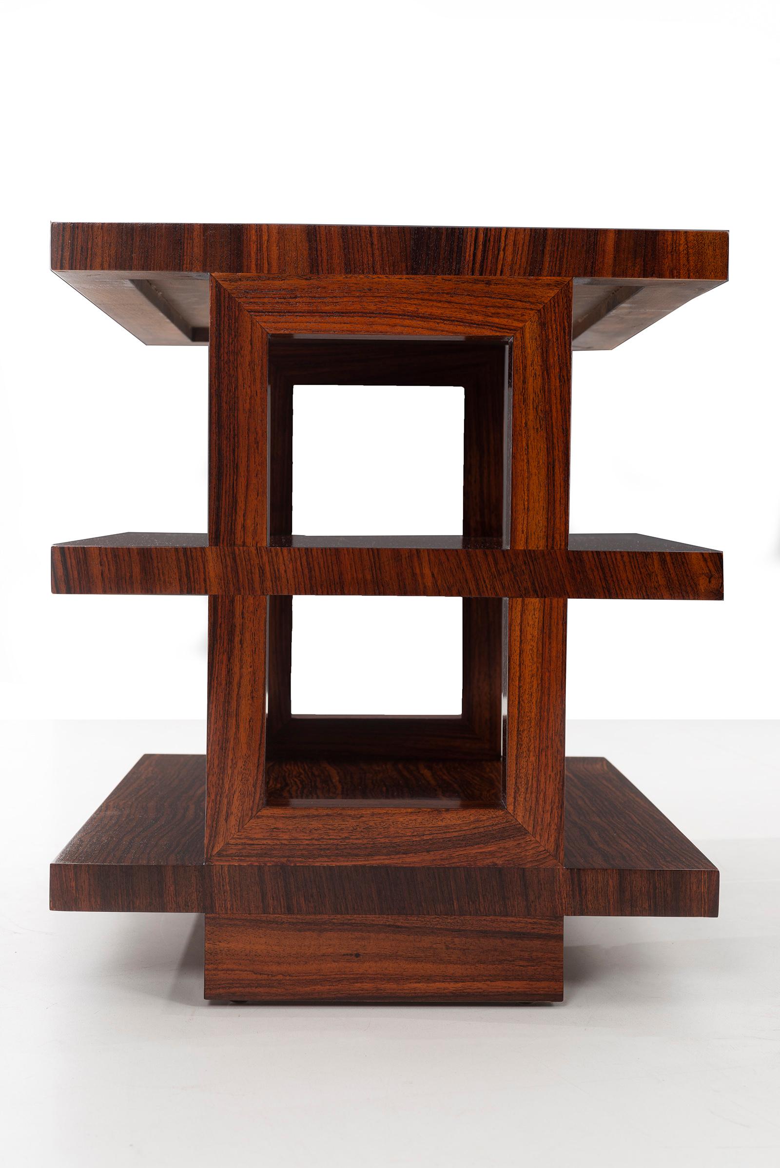 Edward Wormley Rosewood Tri-Tier Side Tables 1