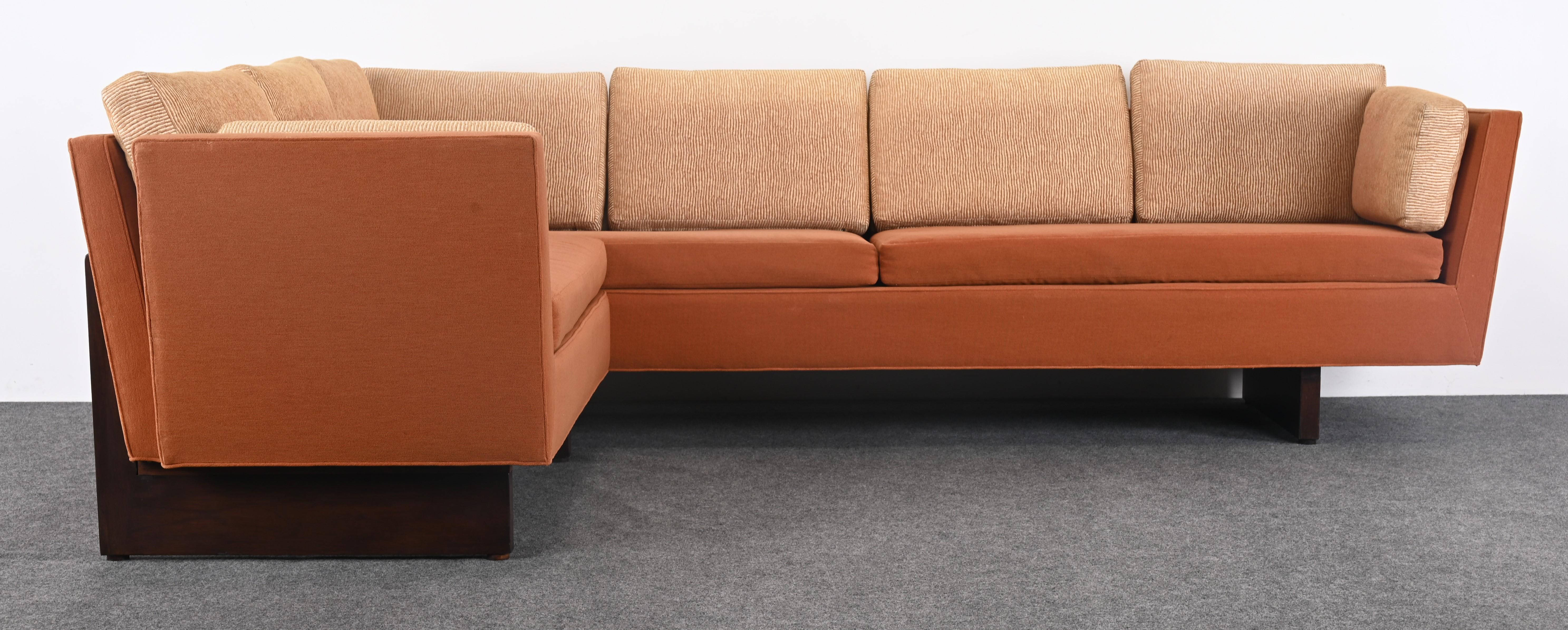 Mid-Century moderno Divano componibile Edward Wormley per Dunbar, anni '60 in vendita