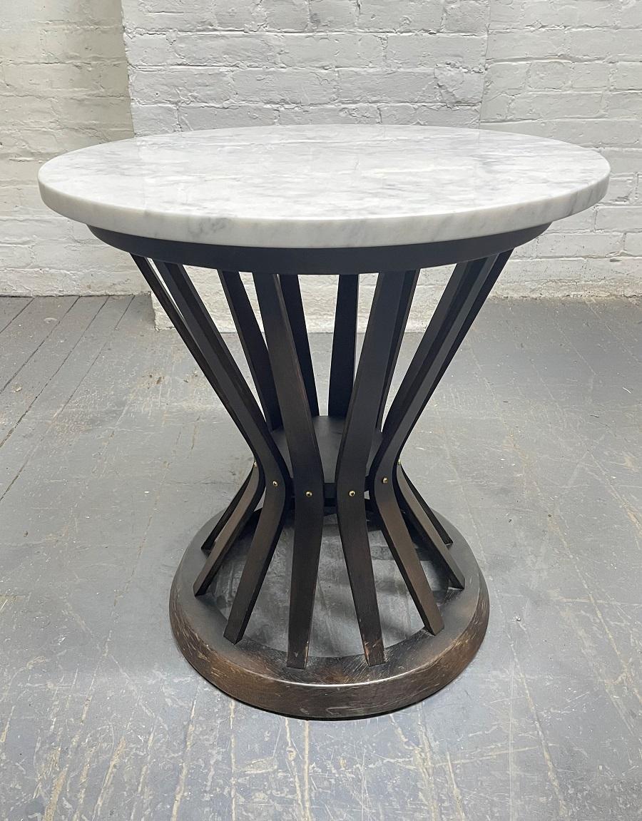Edward Wormley Style Side Table In Good Condition For Sale In New York, NY