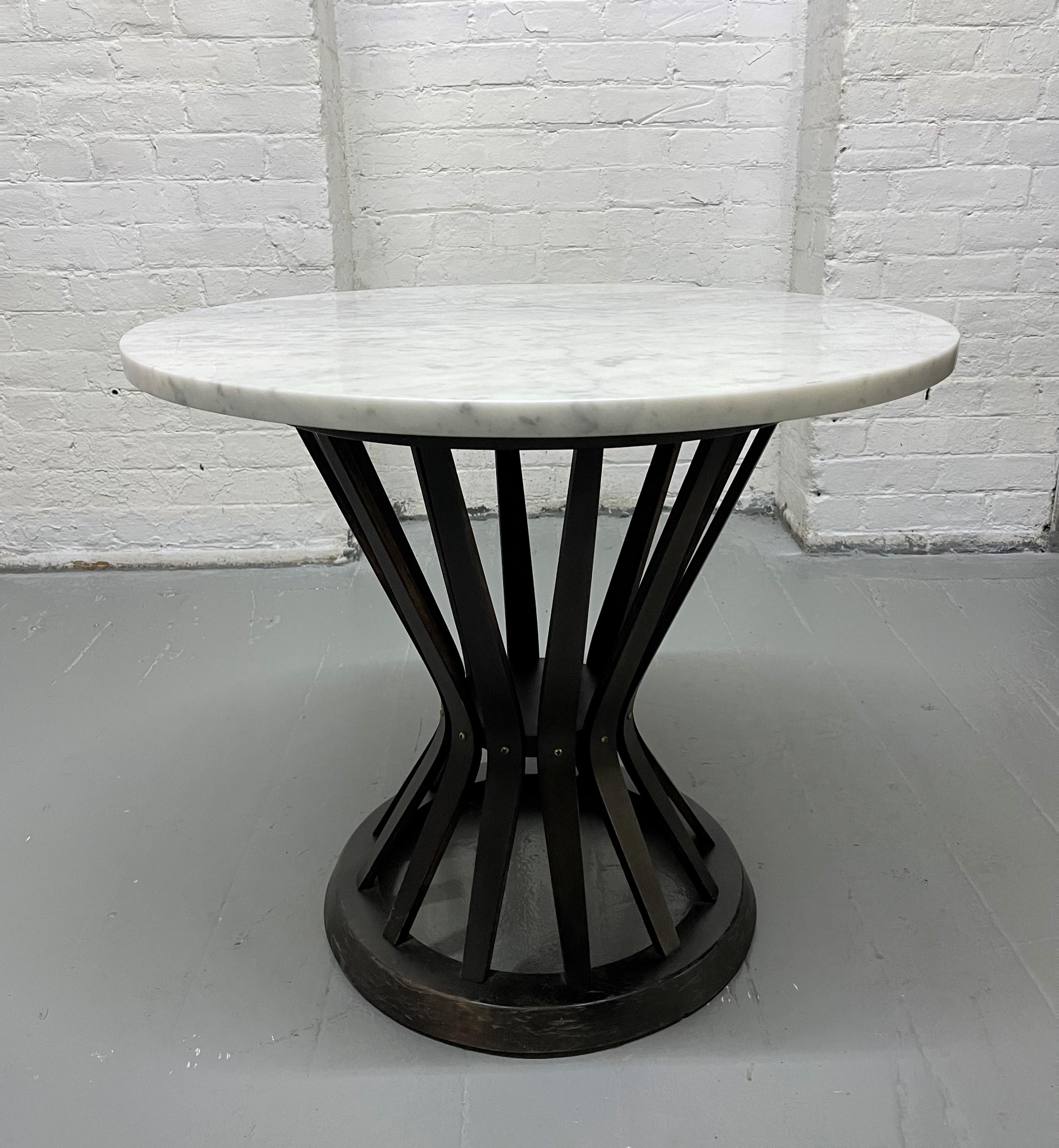 Edward Wormley Style Side Table In Good Condition For Sale In New York, NY