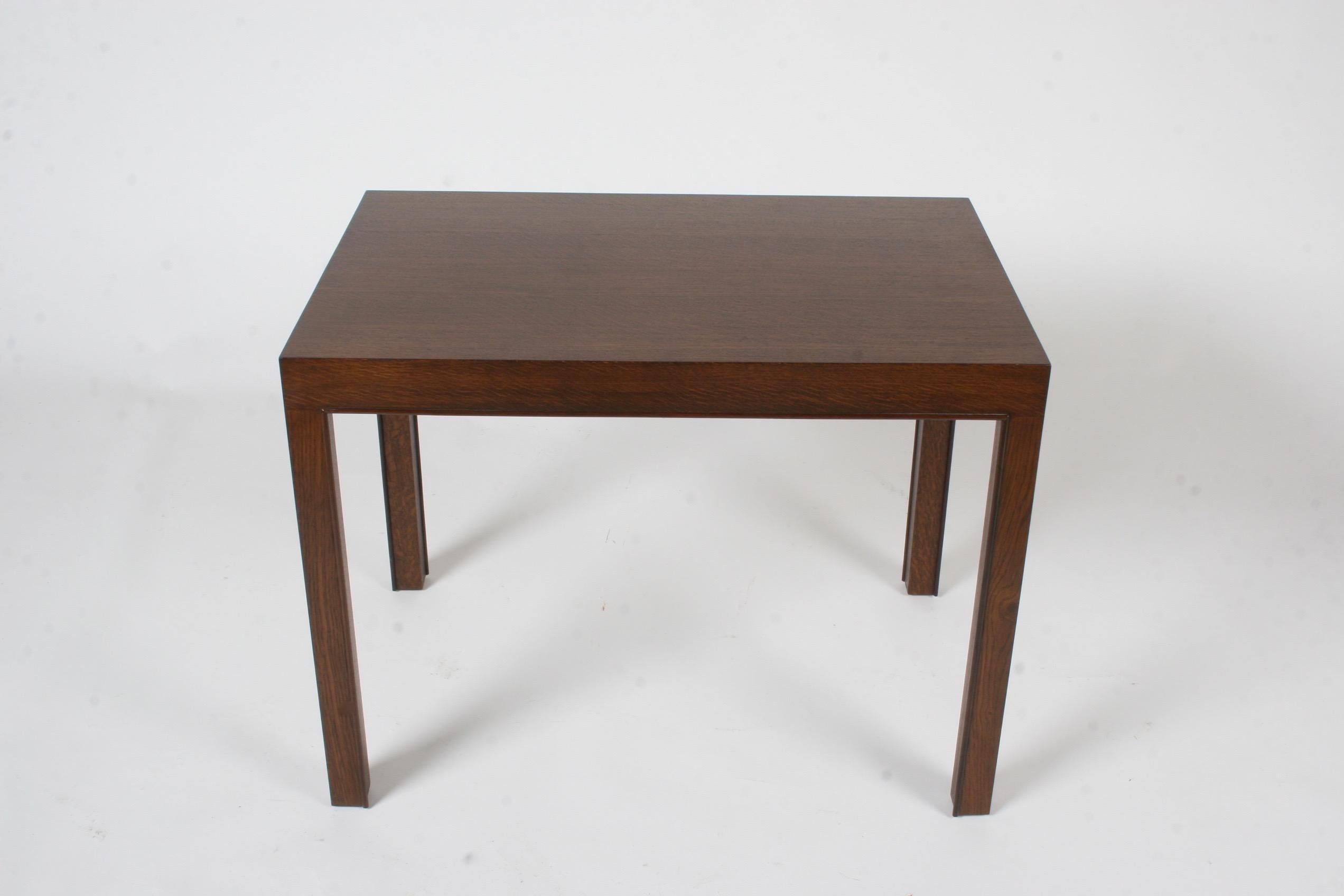 Edward Wormley Side Table with Rosewood Piped Edge 1