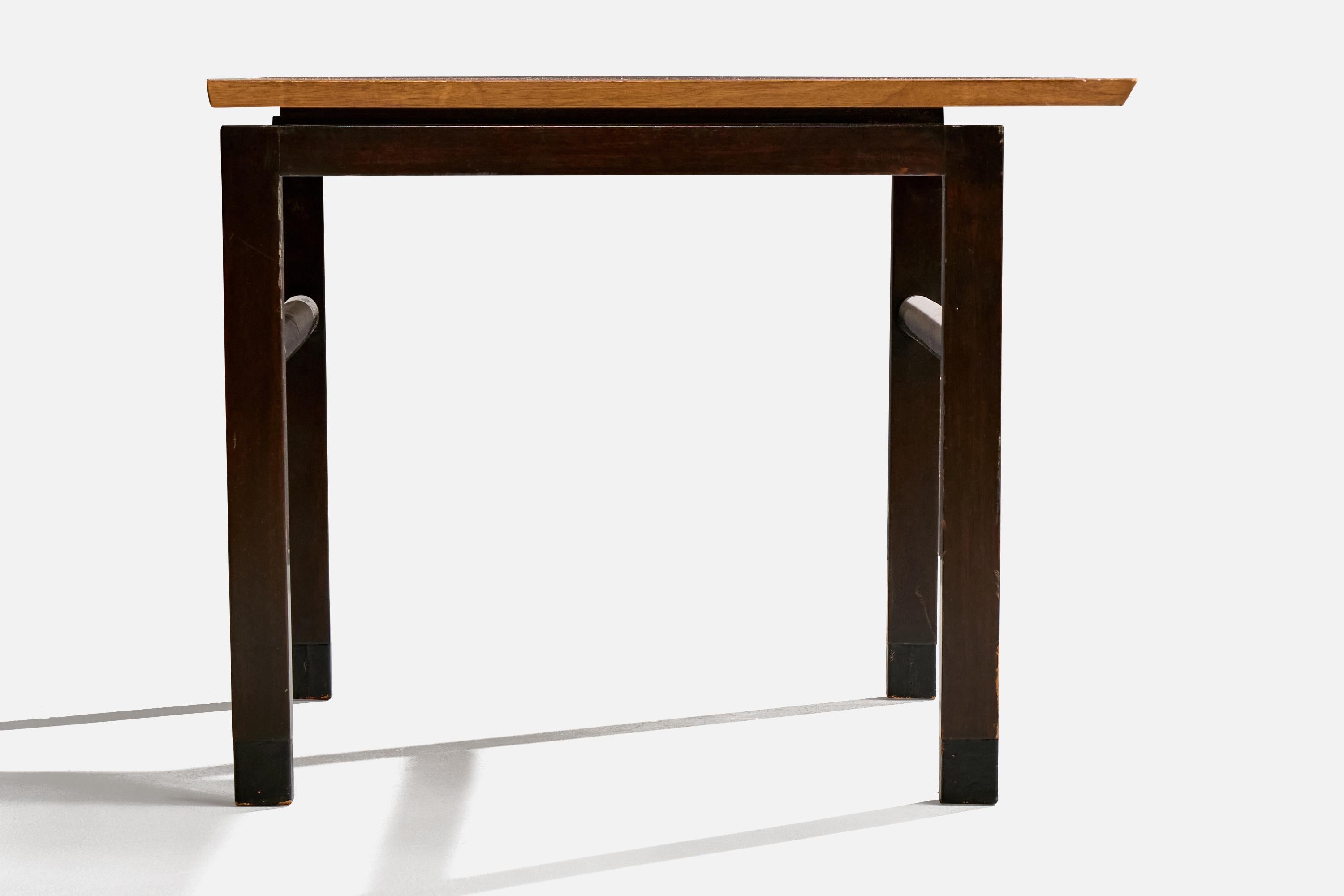 Milieu du XXe siècle Edward Wormley, Tables d'appoint, Wood, USA, années 1960 en vente