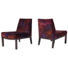 Edward Wormley Slipper Chairs for Dunbar