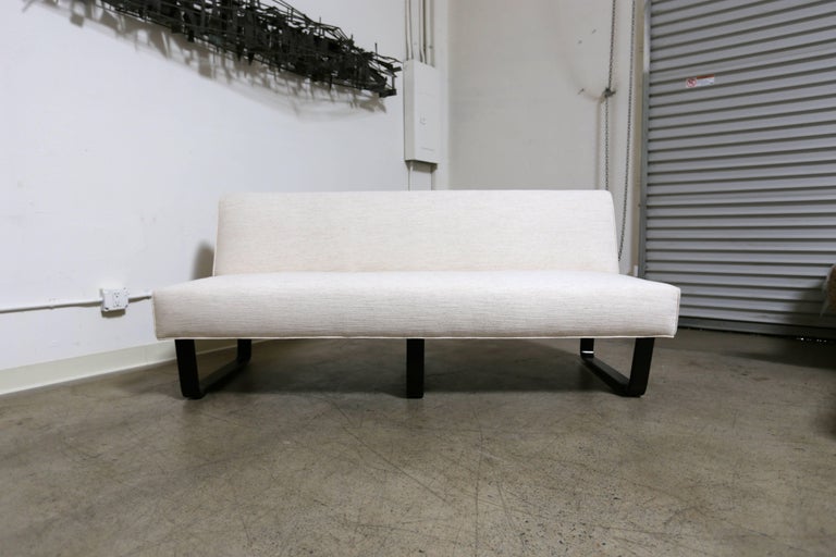 Mid-Century Modern Edward Wormley Slipper Sofa for Dunbar For Sale