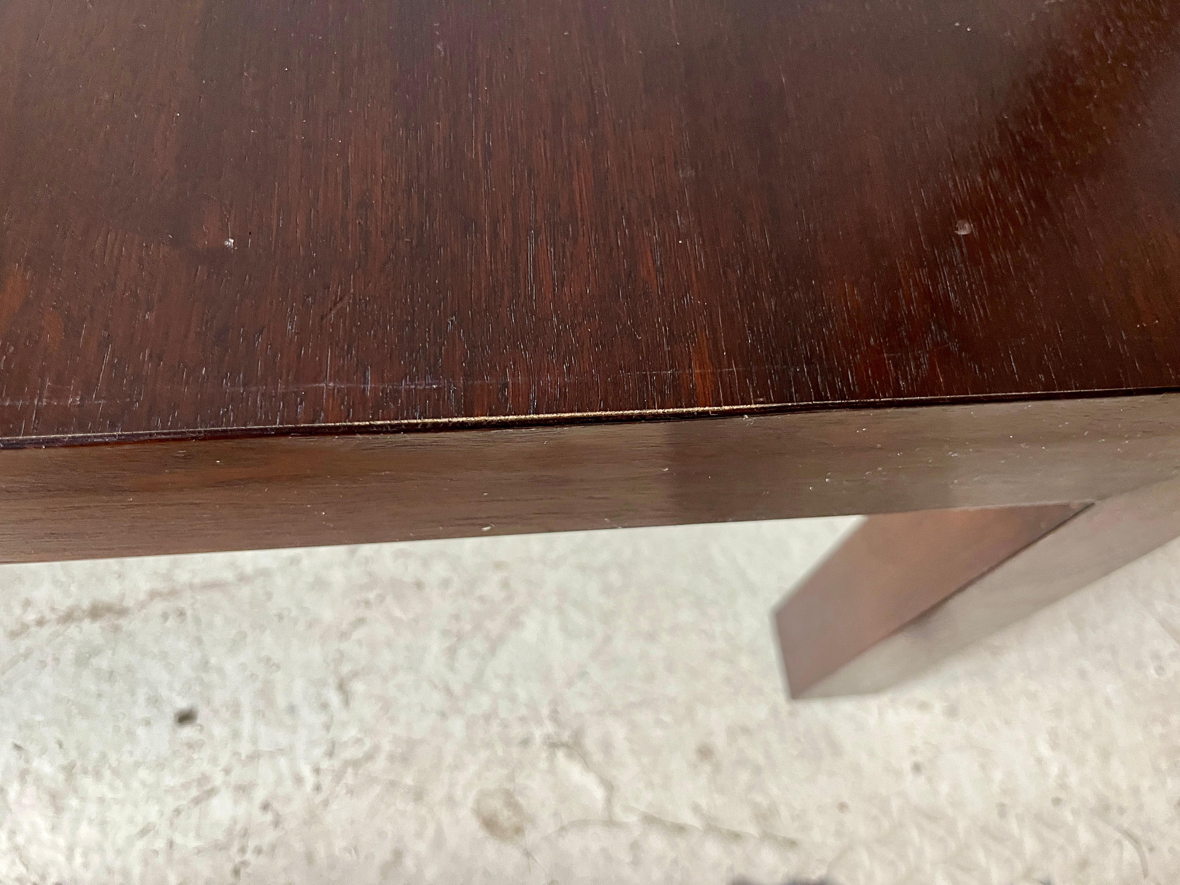 Table basse ou de cocktail Parsons carrée Edward Wormley pour Dunbar Modèle #4475 en vente 3