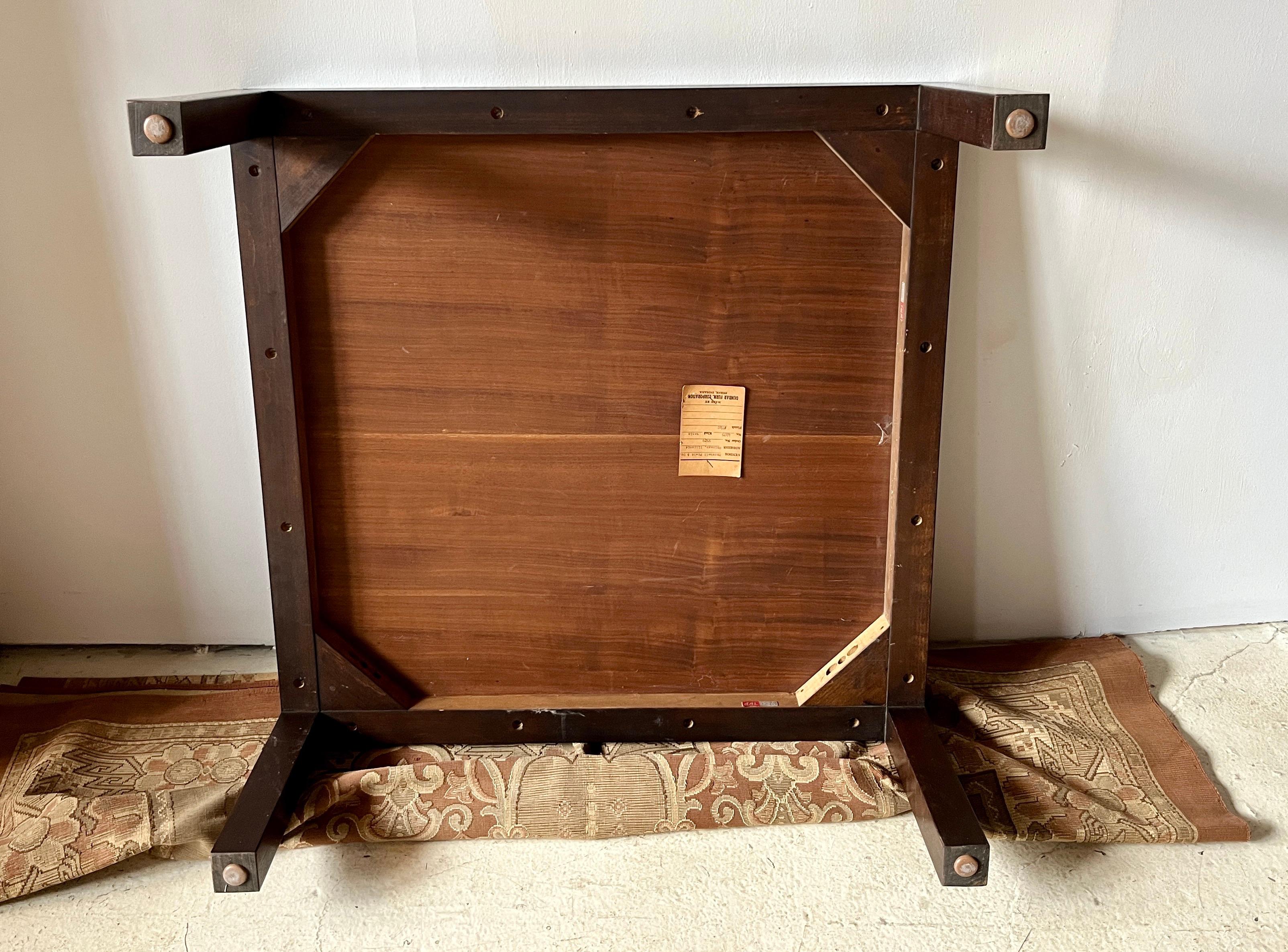 Table basse ou de cocktail Parsons carrée Edward Wormley pour Dunbar Modèle #4475 en vente 6