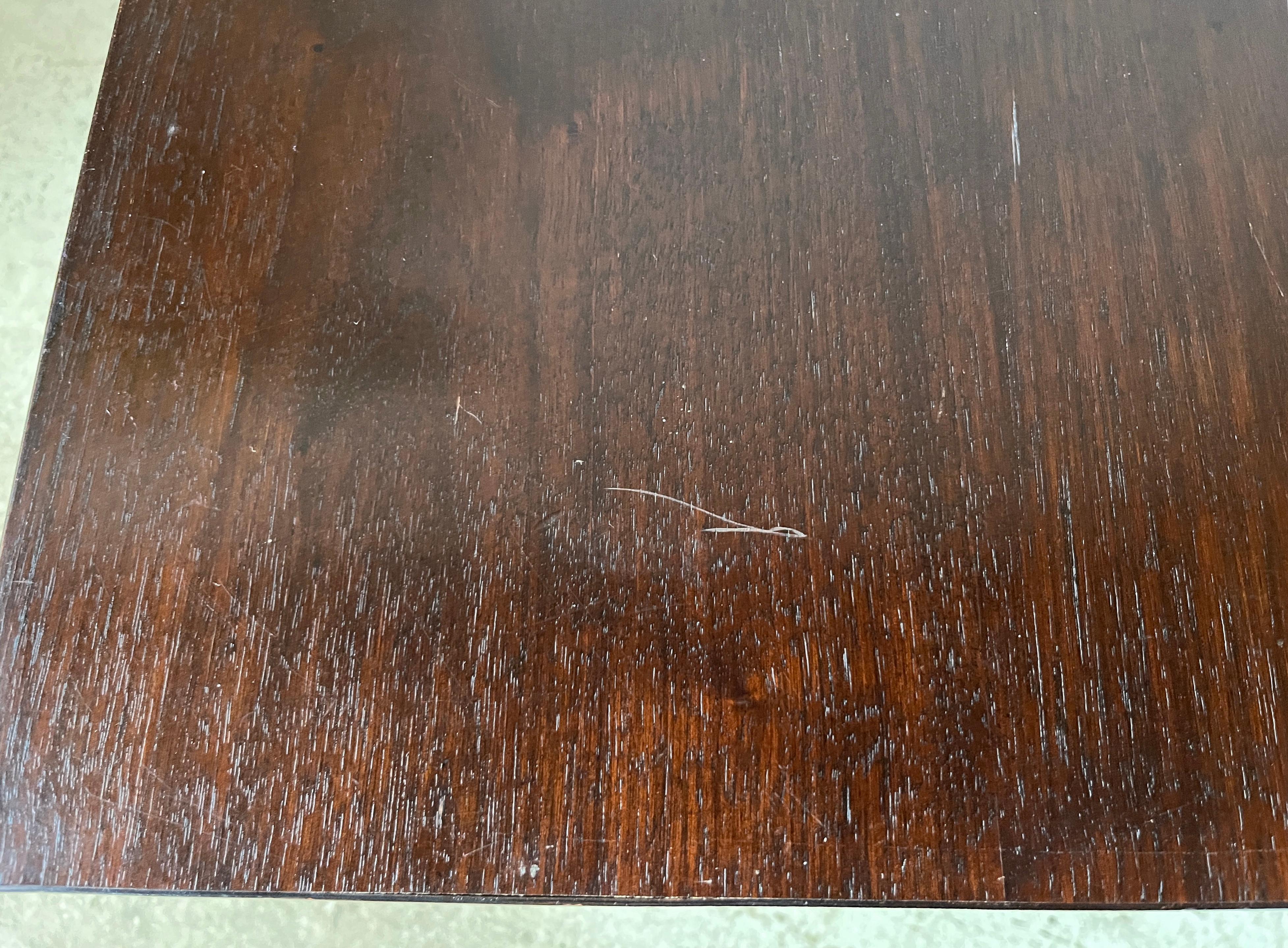 Mid-Century Modern Table basse ou de cocktail Parsons carrée Edward Wormley pour Dunbar Modèle #4475 en vente