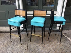 Edward Wormley Style Bar Stools by Brody Furniture