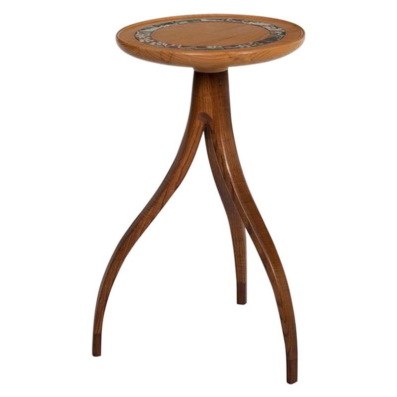 Edward Wormley Style Splayed Leg Drink Table For Sale