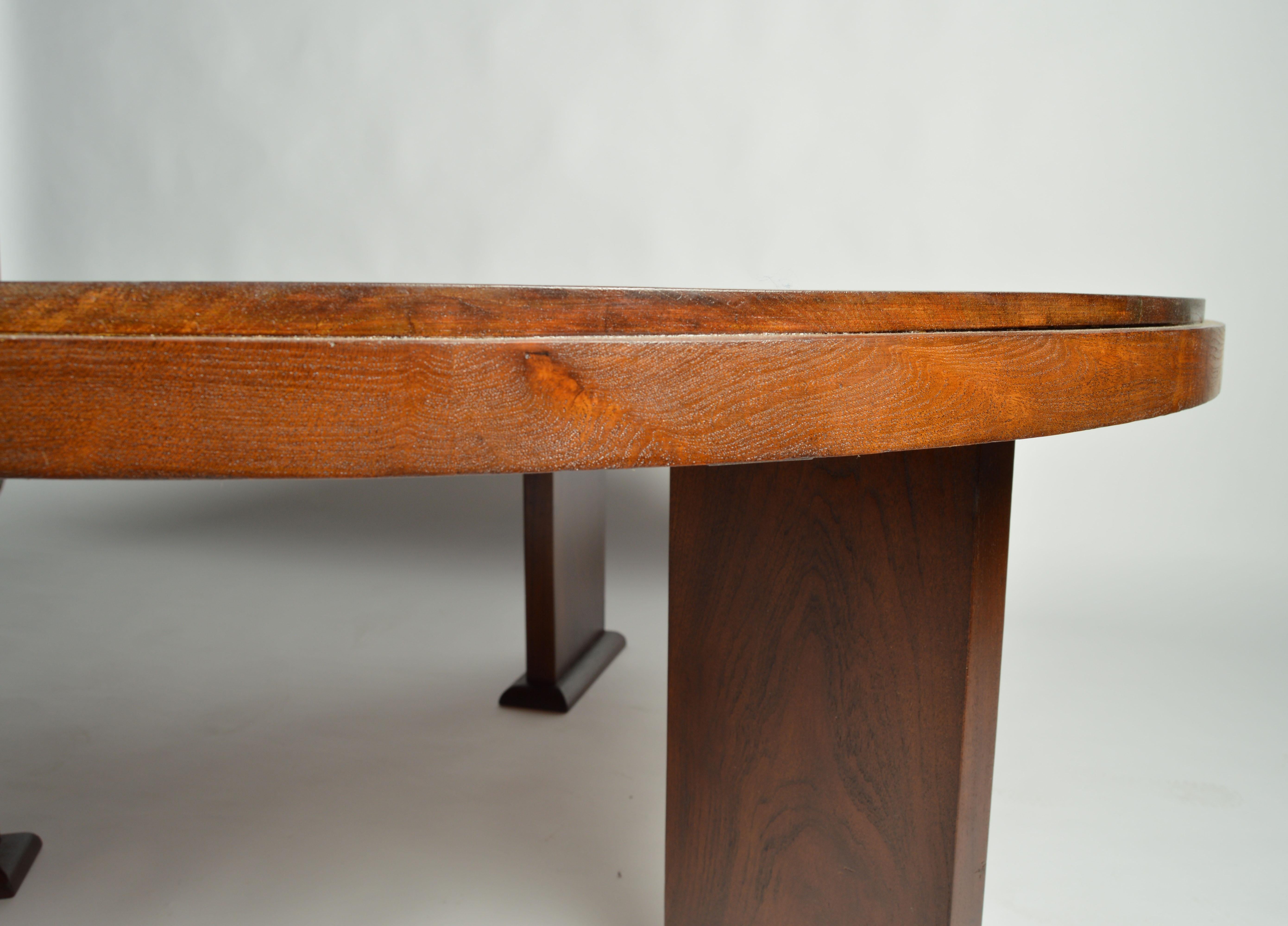 Mid-Century Modern Edward Wormley-Biedermeier Style Teak Center Table 