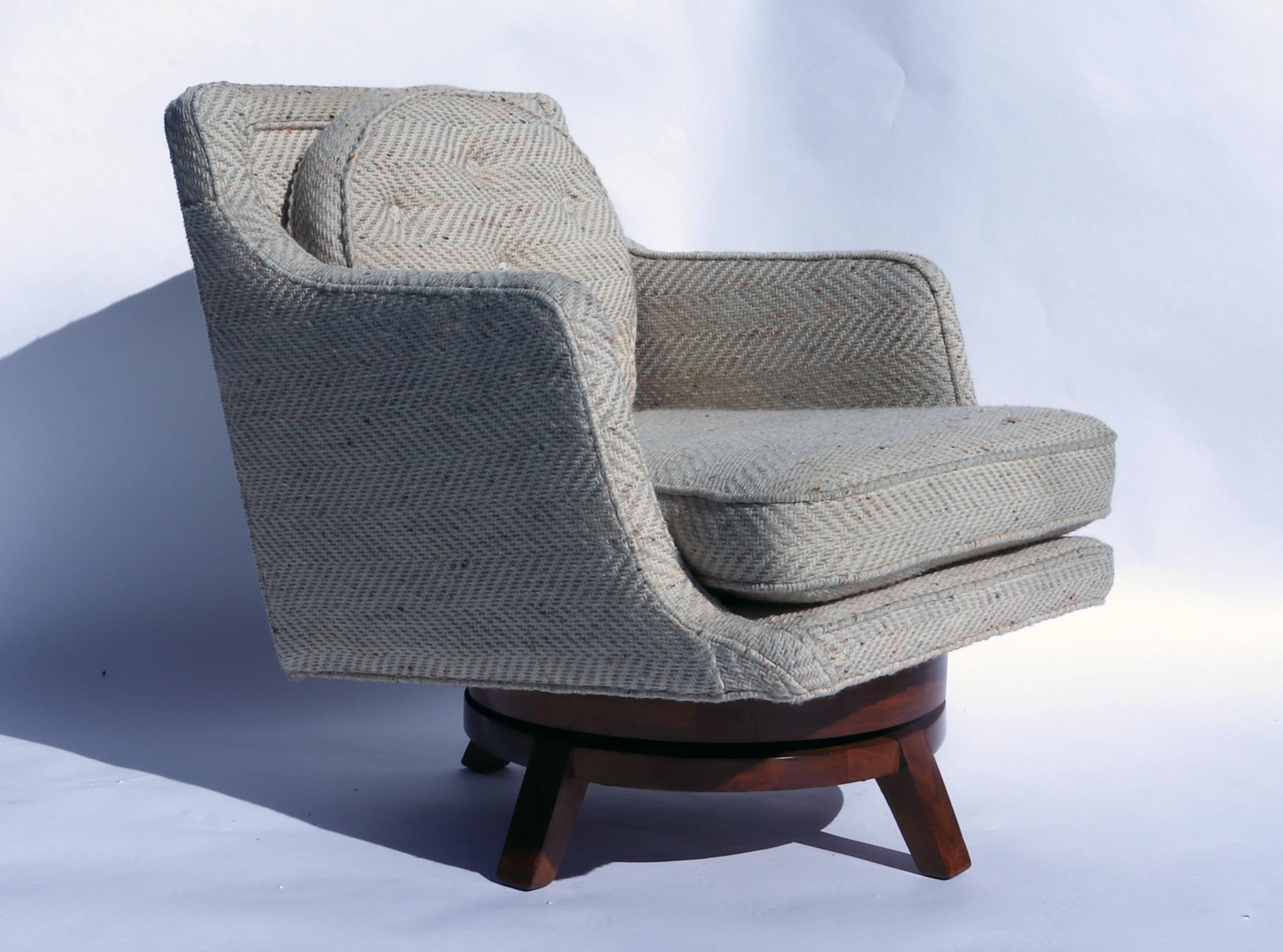 Dreh-Loungesessel von Edward Wormley, Dunbar, Modell 5609 5