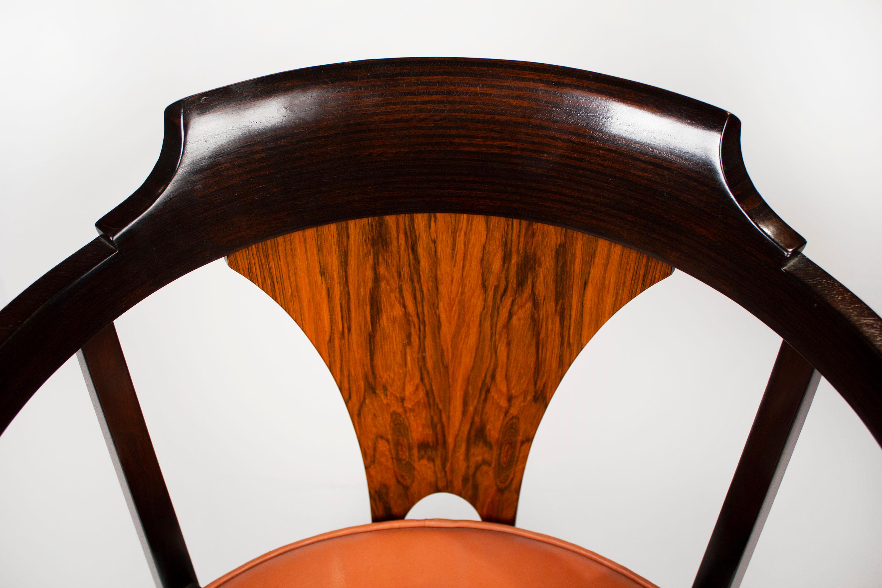 Edward Wormley Table & Chairs for Dunbar with Gertrude & Otto Natzler Tiles 1