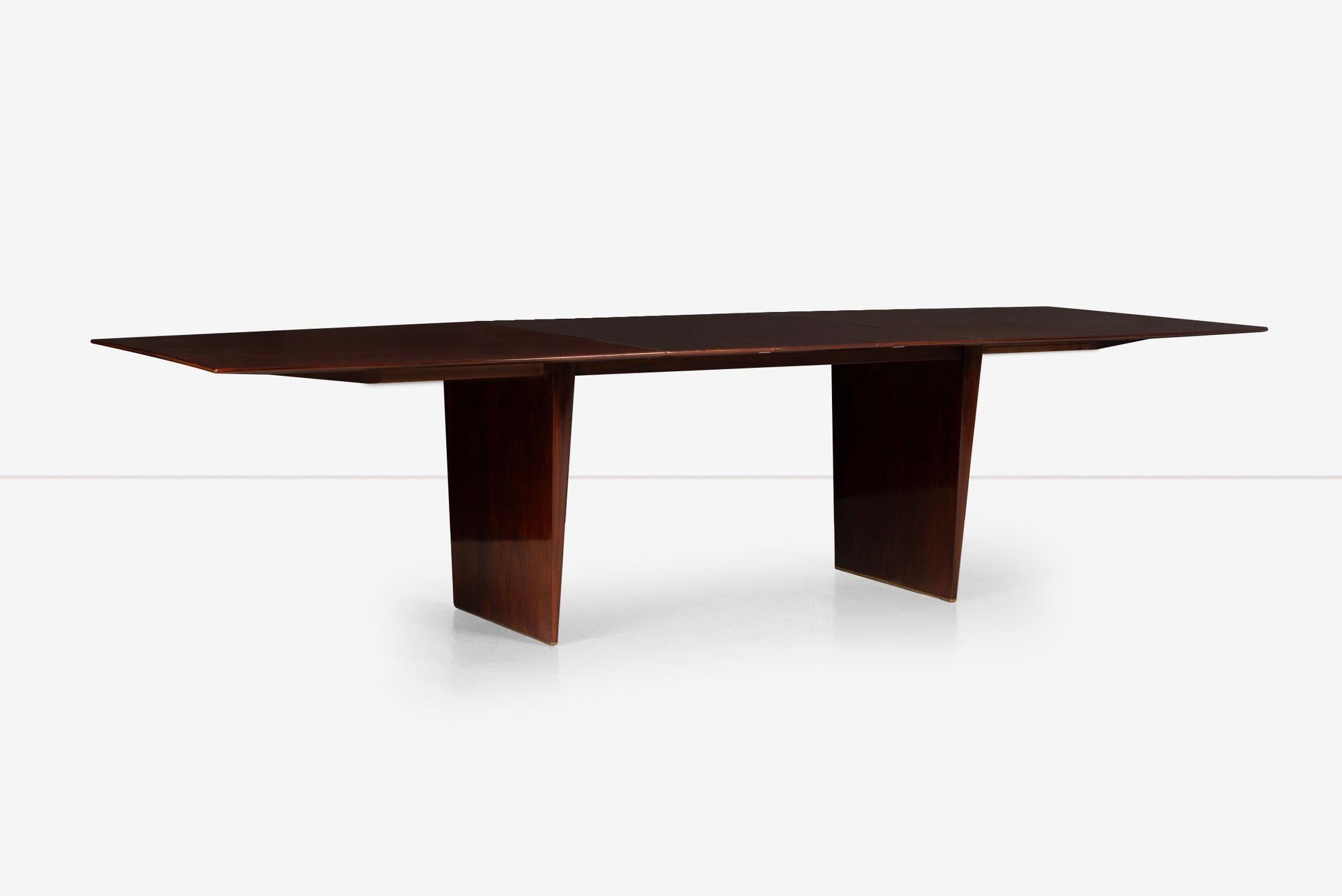 Mesa de comedor extensible Edward Wormley Tawi para Dunbar Estadounidense en venta