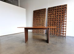 Edward Wormley Tawi Wood Desk Model 5472 for Dunbar, circa 1954