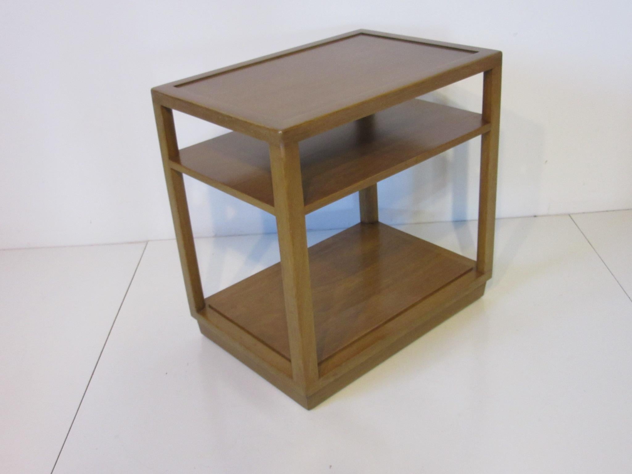 20th Century Edward Wormley Tiered Side Table for Dunbar