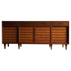 Edward Wormley Walnut Credenza for Dunbar, circa 1955