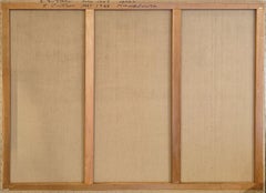 "Kamakura" Edward Zutrau, 1963 Abstract Expressionist Chromatic Composition