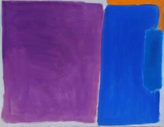 "Kamakura" Edward Zutrau, 1963 Composizione cromatica espressionista astratta