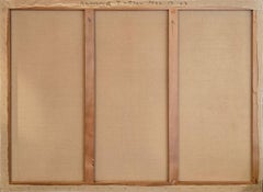 "Kamakura" Edward Zutrau, 1963 Abstract Expressionist Pure Colors Composition