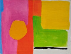 "Kamakura" Edward Zutrau, 1963 Espressionista astratto Colori puri Composizione