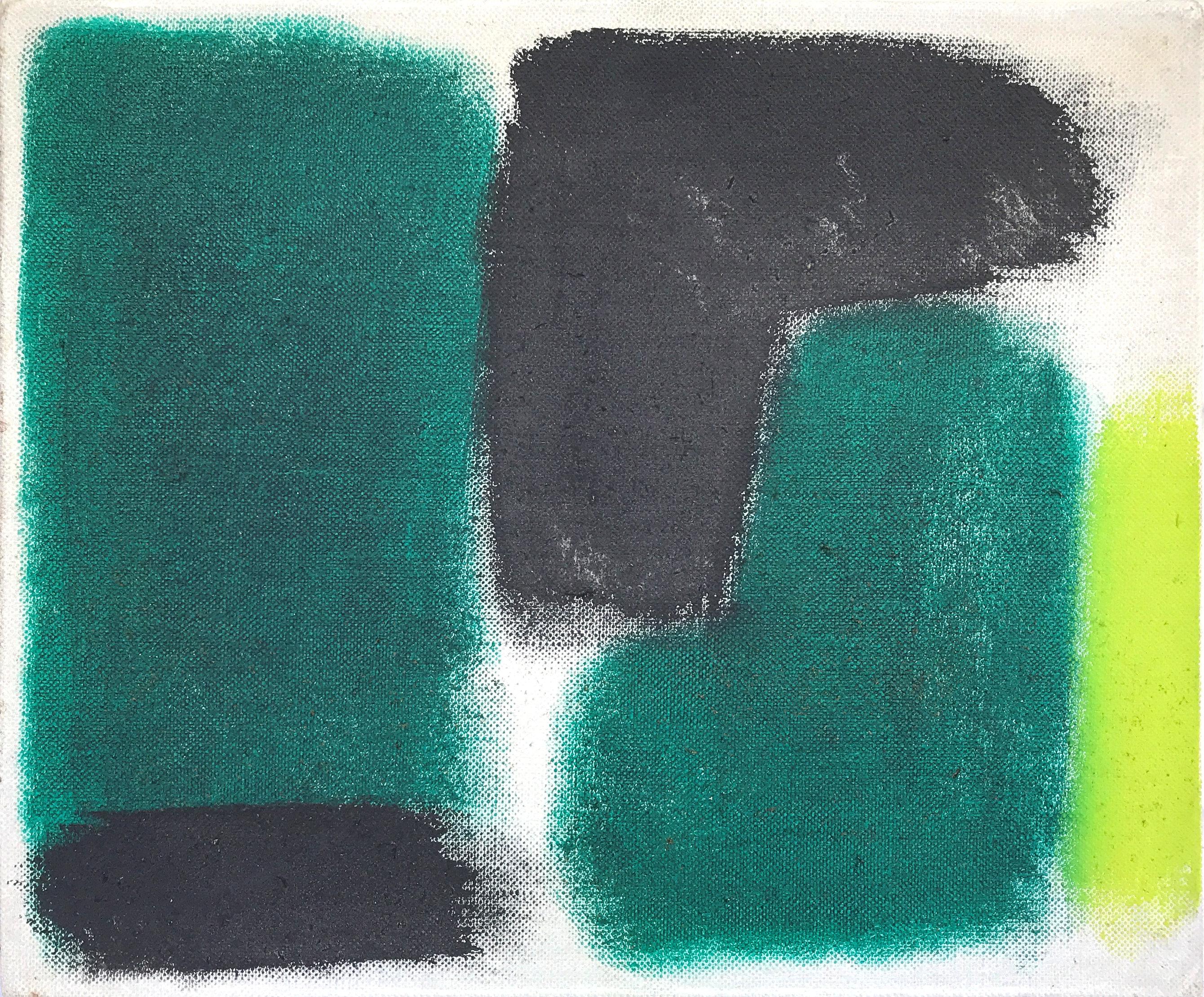 Edward Zutrau
Senza titolo, 1963
Firmato e datato sulla barella verso "5/63".
Olio su tela
8 3/4 x 10 3/4 pollici


Edward Zutrau è uno degli artisti americani che hanno lavorato nel vortice dell'astrazione diversificata che fiorì nei decenni