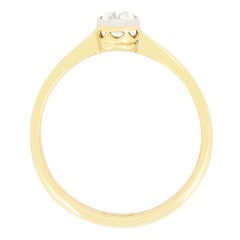 Edwardian 0.40ct Diamond Solitaire Ring, c.1910s