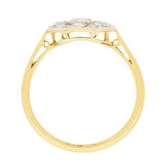 Edwardian 0.60 Carat Diamond Cluster Ring, circa 1910s