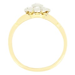 Edwardian 0.65ct Diamond Cluster Ring, c.1910s