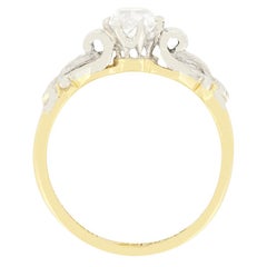 Edwardian 0.65ct Diamond Solitaire Ring, c.1910s