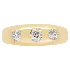 Edwardian 0.90ct Diamond Gents Ring, hallmarked 1912