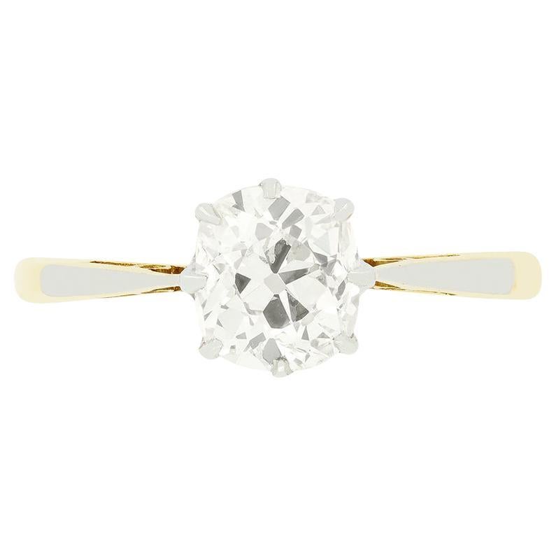 Edwardian 1.05ct Diamond Solitaire Ring, c.1910s