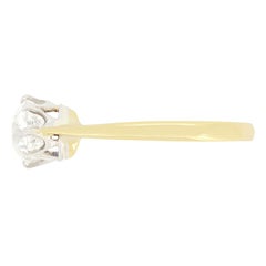 Edwardian 1.24ct Diamond Solitaire Ring, c.1910s